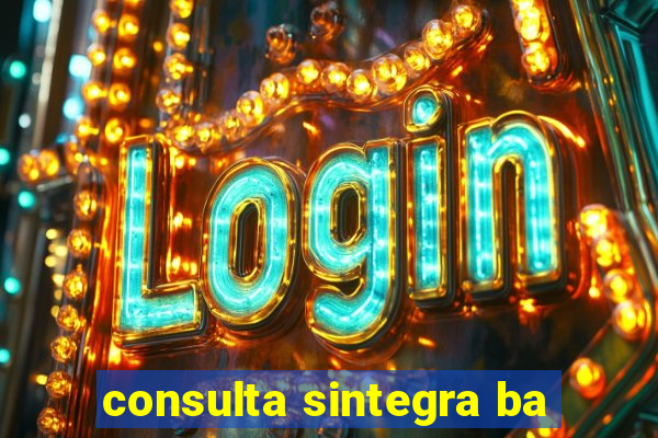 consulta sintegra ba